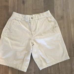 MOUNTAIN khakis relax fit shorts size 30 x 10 hiking camping kayaking ou…